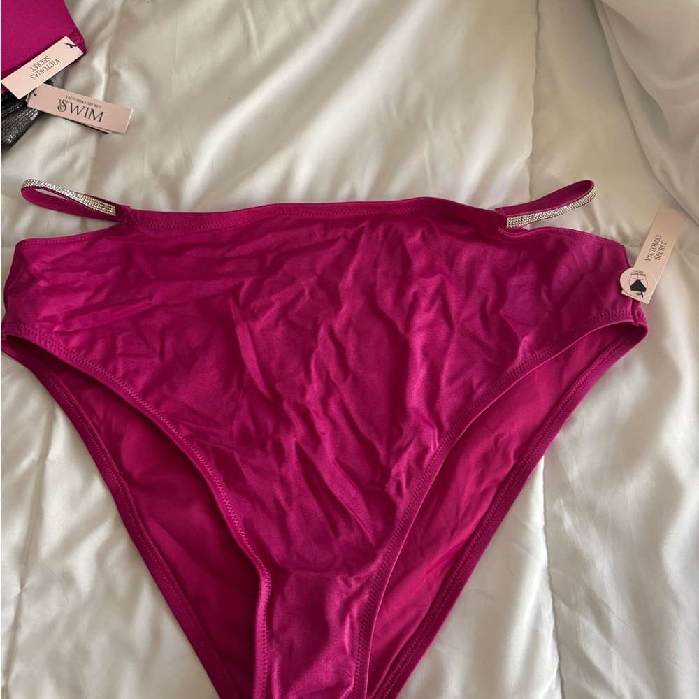 Victoria's Secret Pink Shine Bikini Bottoms XXL